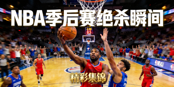 篮球比赛精彩集锦视频封面 - NBA季后赛绝杀瞬间的高清截图